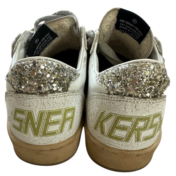 Golden Goose Ballstar silver glitter star 37 - Picture 3 of 5